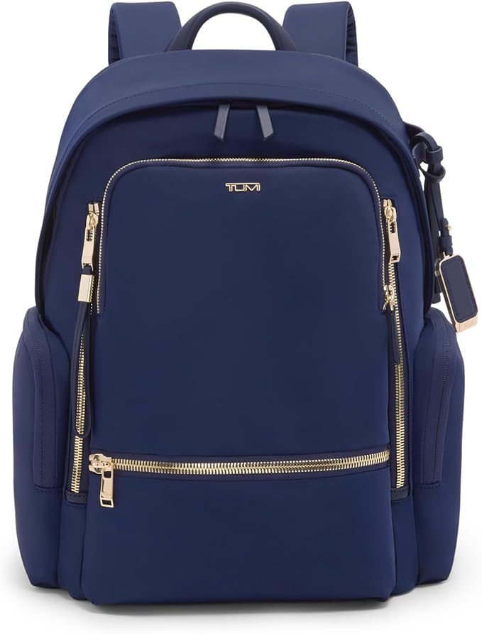 Tumi Unisex Celina Backpack, Indigo/Light Gold, One Size