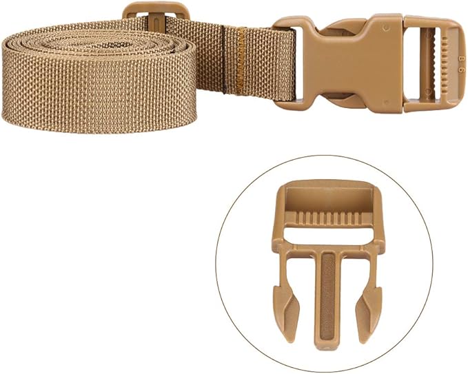 MAGARROW 78" x 1" Strap Buckle Packing Straps Adjustable 1-Inch Belt