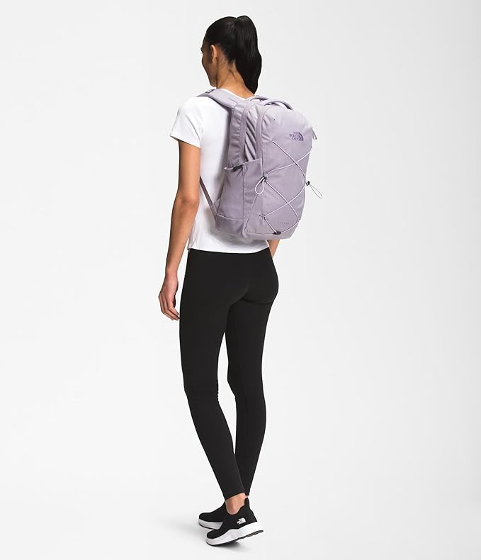 The North Face Women's Jester Everyday Laptop Backpack - Commuter Travel Bag, Laptop Sleeve, Water-Repellent, Minimal Grey Dark Heather/Minimal Grey-NPF, One Size