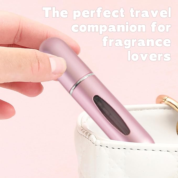 Perfume Travel Refillable,Travel Perfume Bottle Refillable Perfume Bottle 5ml Mini Spray Bottle(3 Pack)