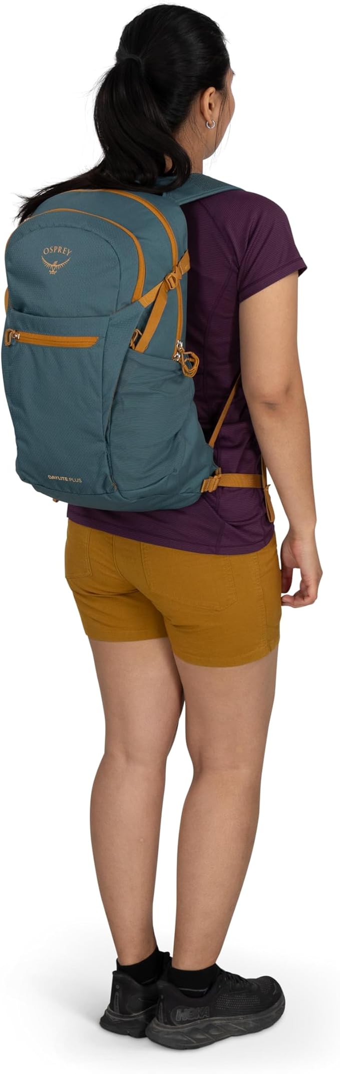 Osprey Daylite Plus Commuter Backpack - Everyday Pack with Laptop Sleeve, Bottle Pockets, and Extra Storage, Iris Pink