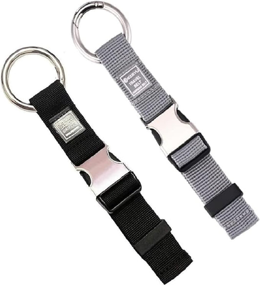 2PCS Add a Bag Luggage Strap Jacket Gripper, Heavy Duty Luggage Straps Carry-on Baggage Suitcase Straps Belts Travel Accessories,Carry Your Extra Bags