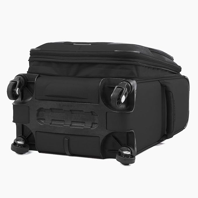 Travelpro Maxlite 5 Softside Expandable Luggage with 4 Spinner Wheels, Lightweight Suitcase, Men and Women, Black, 2-Piece Set (21/25)