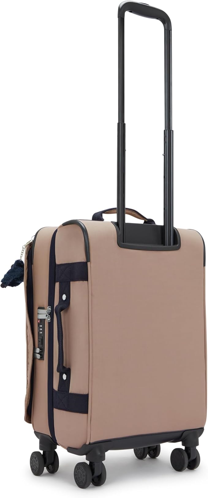 Kipling Women's Spontaneous Small Softside Spinner Wheel Luggage, Integrated TSA Accepted Lock