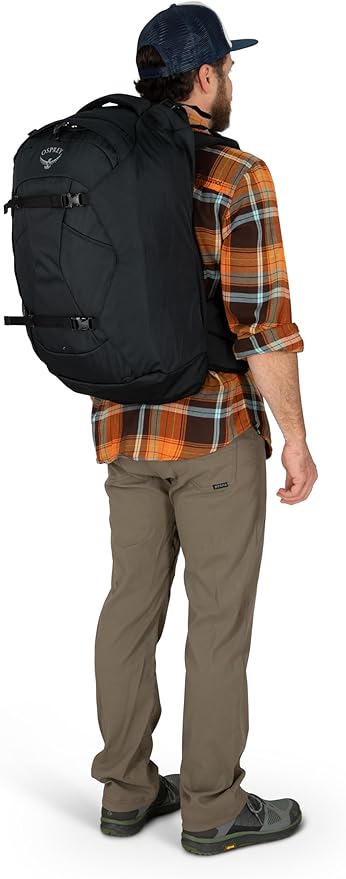 Osprey Farpoint 40L Men's Travel Backpack, Black