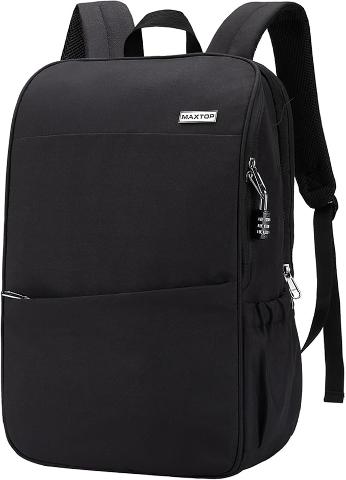 MAXTOP Laptop Backpack Bookbag Backpack Business Anti-theft Backpacks[Water Resistant] Work College Business Travel Computer Backpack for Men Women Fits up to 17" Notebook