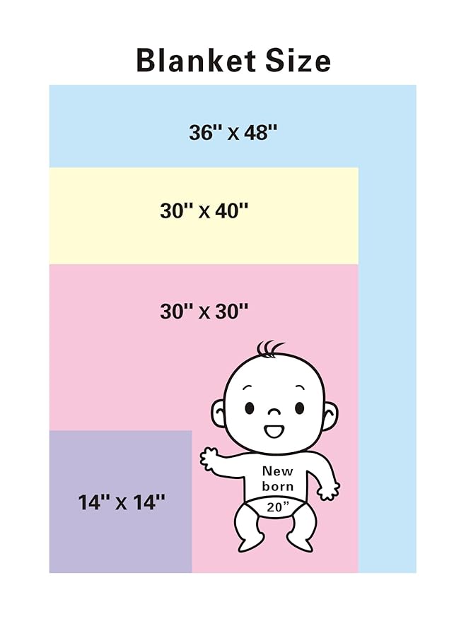 American Baby Company 100% Cotton Thermal Waffle Swaddle Blanket (30" x 40"), Soft, Breathable & Stretchy, Lavender, for Boys and Girls, Perfect for Swaddling, Travel and Gifting