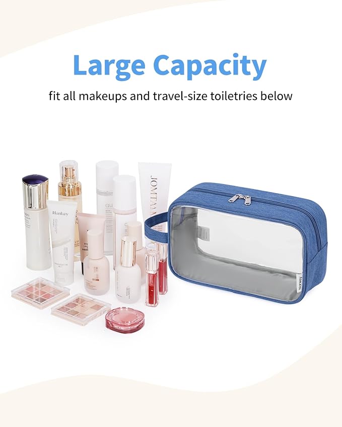 Narwey Travel Toiletry Bag for Women Traveling Dopp Kit Men Travel Bag for Toiletries Cosmetic Bag Makeup Bag Medicine Bag for Traveling