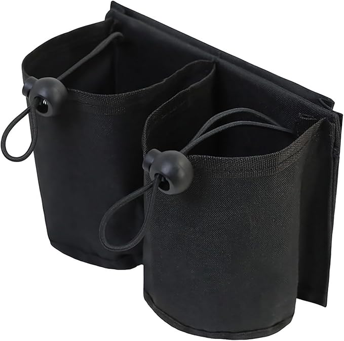 Luggage Cup Holder, Travel Gear, Drink Carrier Hold Two Coffee Mugs, Fits Roll On Suitcase Handles, Travel Accessories, Luggage Cup Holder for Suitcases, Travel Must Haves, Traveling Essentials