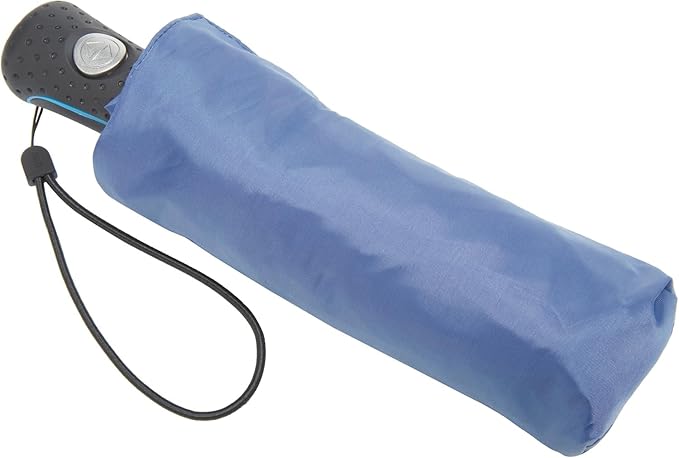 totes Auto Open Close Compact Umbrella, Steele Blue, One Size
