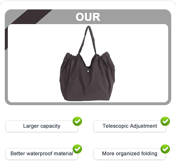 Reusable Grocery Bags,Reusable Shopping Bags,Folding Bags Totes,Stretchable and shrinkable shopping bag for Groceries