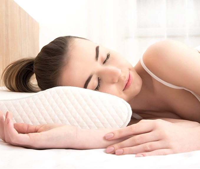 Contour Memory Foam Pillow Orthopedic Sleeping Pillows, Ergonomic Cervical Pillow for Neck Pain - for Side Sleepers, Back and Stomach Sleepers, Free Pillowcase Included (Firm & Queen)