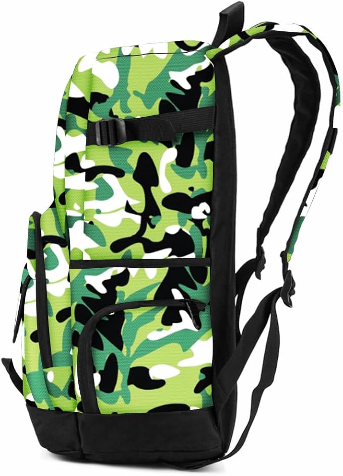 rickyh style School Backpack Travel Bag for Men & Women Lightweight College Back Pack with Laptop Compartmen