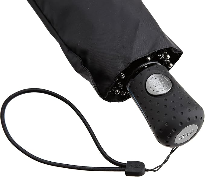 totes Automatic Open Close Compact Foldable Travel Umbrella