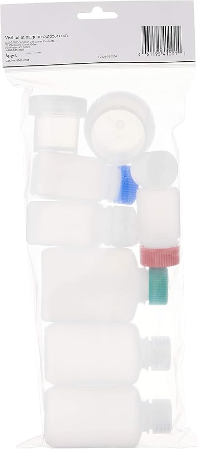NALGE TRAVEL KIT MD, Acrylonitrile Styrene (Pack of 12)