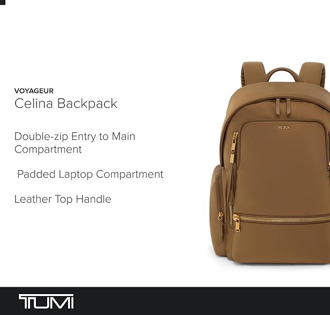 Tumi Womens Celina Backpack Copper One Size