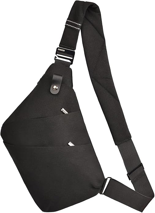 OSOCE Anti Theft Sling Bag for Men Women RFID Crossbody Bag Lightweight Travel Shoulder Chest Pack Fits iPad Daypack