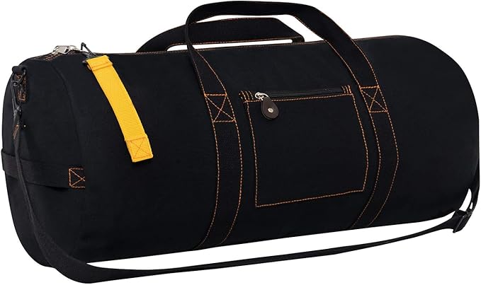 Rothco Canvas Equipment Duffle Bag – Travel & Gym Bag with Heavyweight Cotton Canvas Material – Great for Storing Gear, Clothing, and More