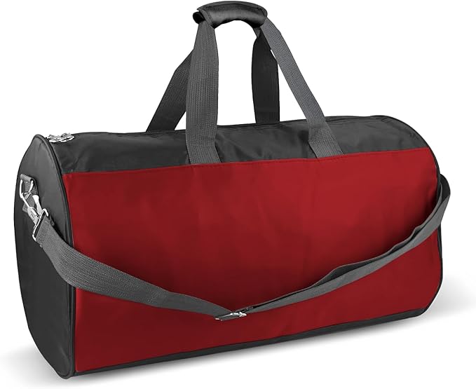C&F BOGMOST Small Travel Duffel Bag Foldable Waterproof Gym Bags for Gym Beach Swim Bags Men Women Duffle Bags Lightweight Oxford Cloth Sports Bag-Purplish Red