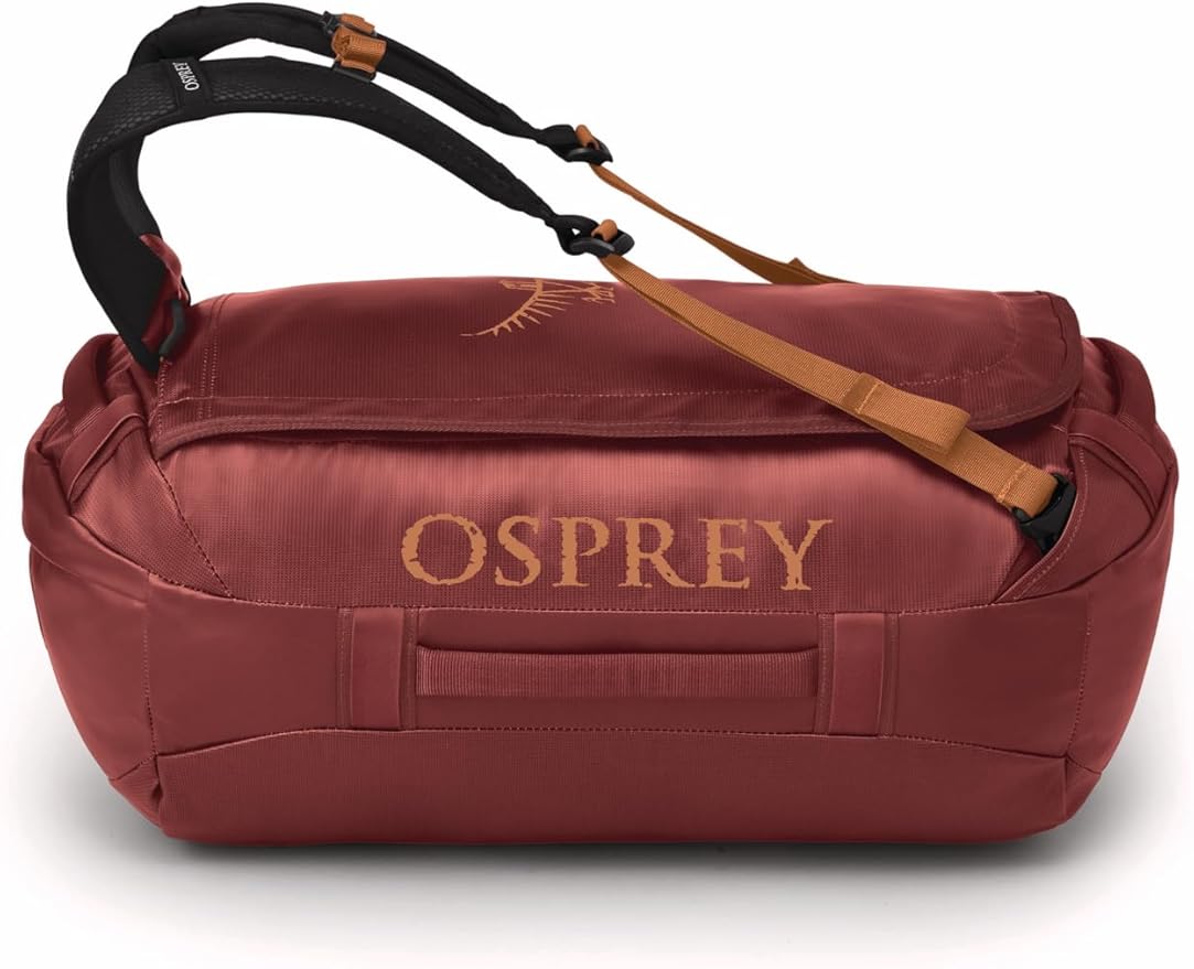 Osprey Transporter 40L Travel Duffel Bag, Black
