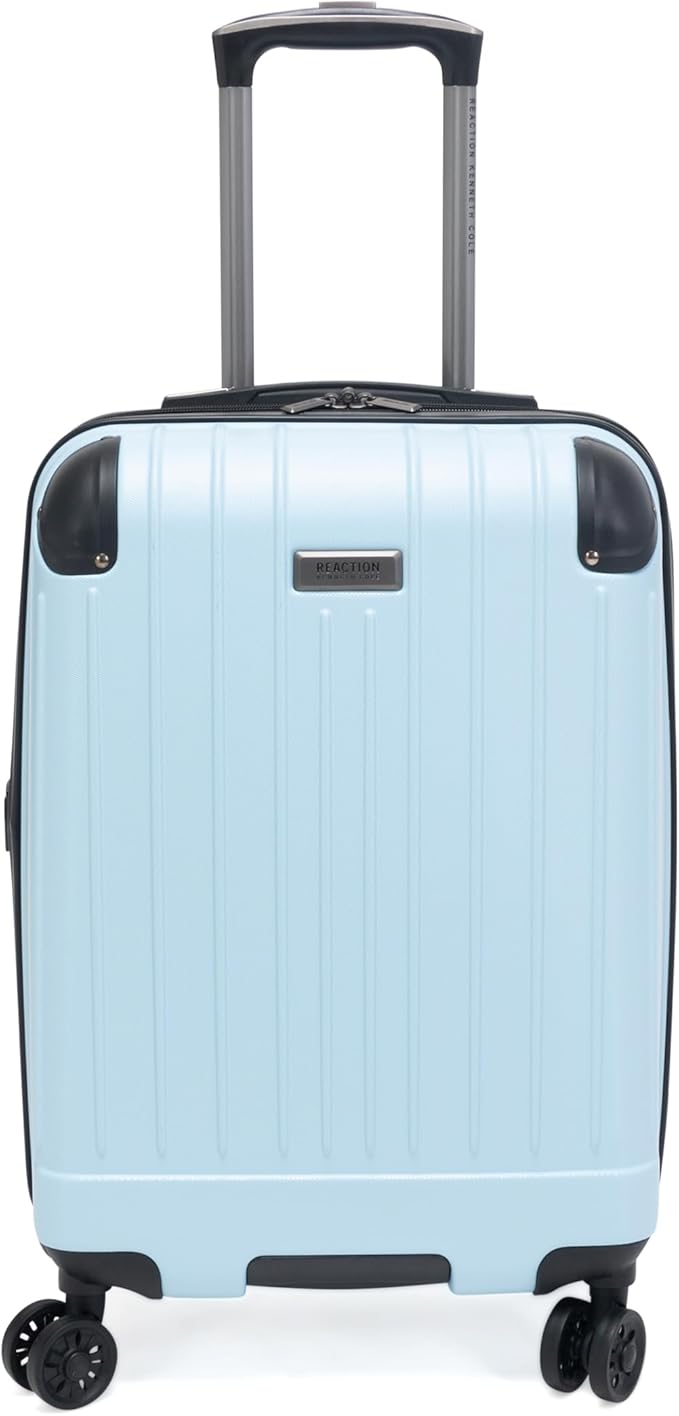 Kenneth Cole Reaction Flying Axis 20" Hardside Expandable 8-Wheel Spinner Carry-On Suitcase, Dream Blue