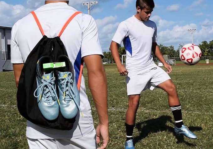 Footwear Clip, Shoe Bag, Hang Extra Shoes Cleats Boots or Gear on Your Bag.