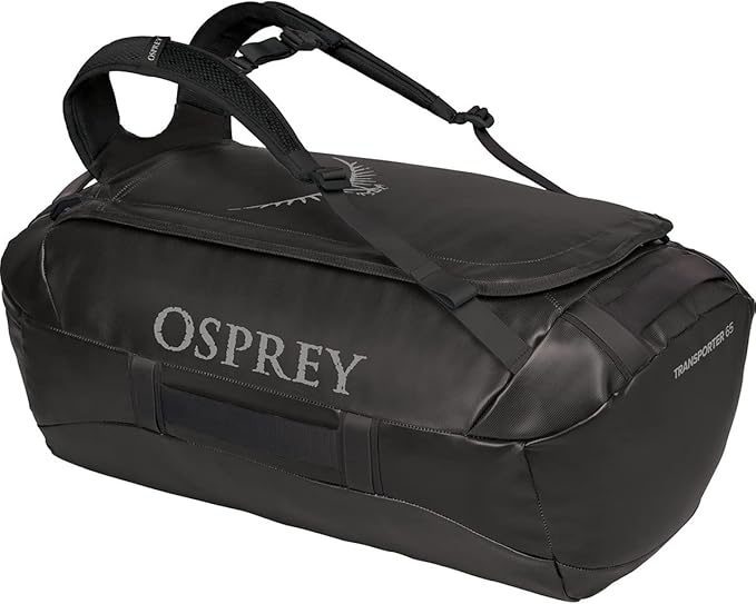 Osprey Transporter 40L Travel Duffel Bag, Black