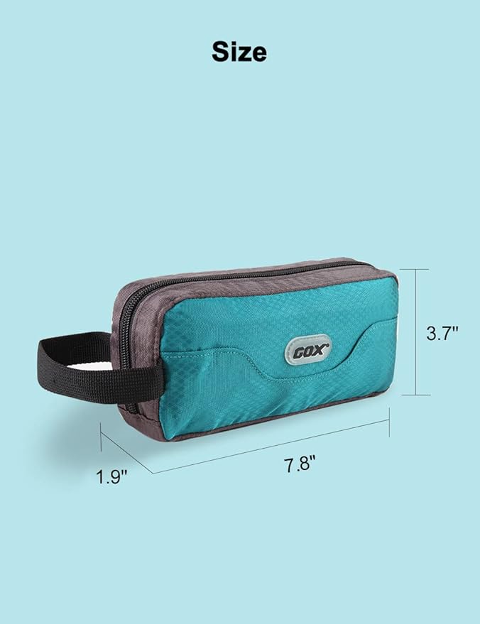 GOX Travel Toiletry Bag Dopp Kit Case for Men Multifunction Packing Organizer Pouch