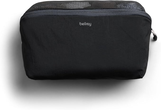 Bellroy Packing Cube 4L (Organizer Packing Pouch with Internal Zip Pocket and Durable, Lightweight Design) - Black