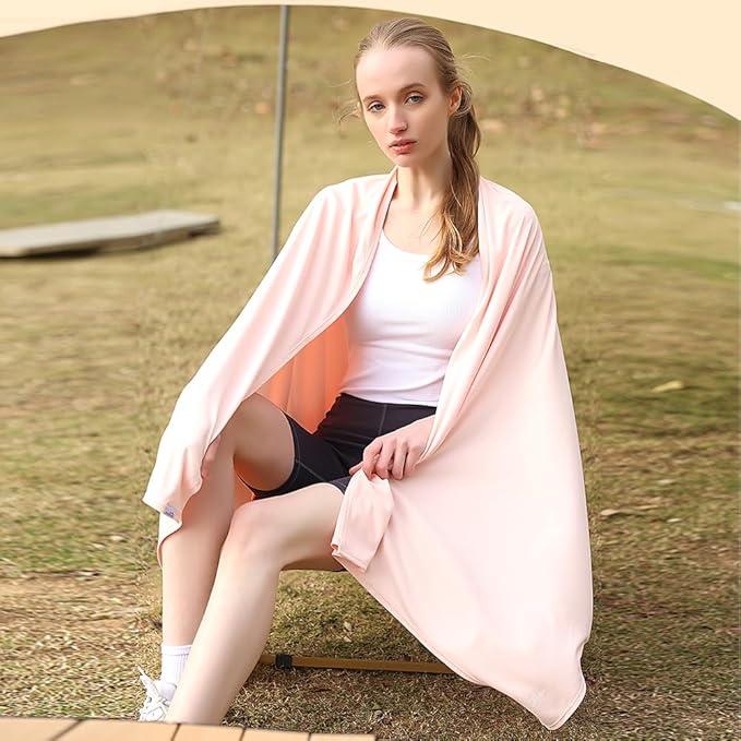Sun Shawl UV Sun Protection UPF 50+ Beach Travel Scarf Wrap Summer Swimsuit Cover Up Cooling Blanket
