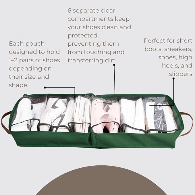 Shoe Bag for Travel, Portable Shoe Organizer, Storage Bag, Shoe Tote Bag for Women and Men