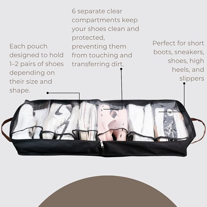 Shoe Bag for Travel, Portable Shoe Organizer, Storage Bag, Shoe Tote Bag for Women and Men