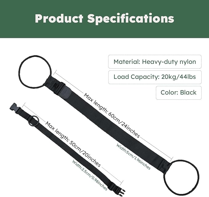 2-in-1 Luggage Straps for Suitcase with Jacket Gripper, Elastic Bungee Straps for Securing & Stacking, Easy to Carry Your Extra Bags, Connect Two Suitcases for Travel & Outdoor Use, Black