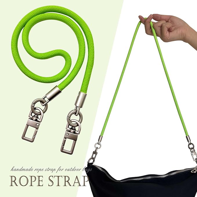 4-Pack Paracord Bag Handles – DIY Replacement Straps for Shoulder Bags, Crossbody Bags & Handbags