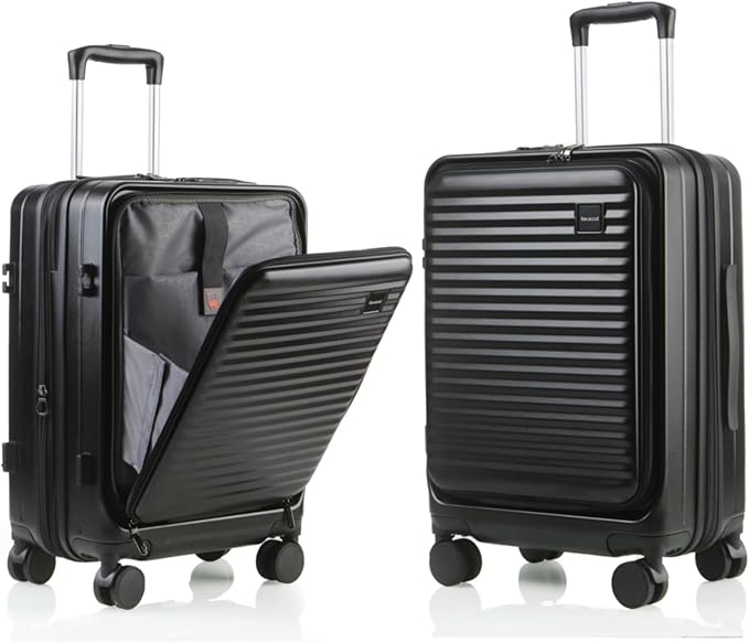 Carry On Luggage Airline Approved, 20 Inch Expandable PC Hardside Lightweight Suitcases with Spinner Wheels and TSA Lock