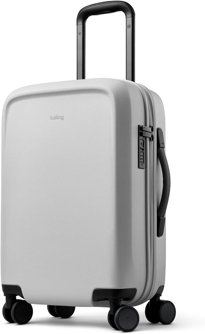 Bellroy Transit Carry-On (41L carry-on luggage, with hard shell and removable packing cells) - Chalk