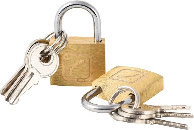 Travel Blue 2 x Security Suitcase Padlocks (20mm)