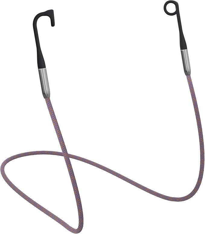 Loop Official Connector Cord Earplugs - Magnetic Tug-Resistant Safety Cord - Speckled Lilac