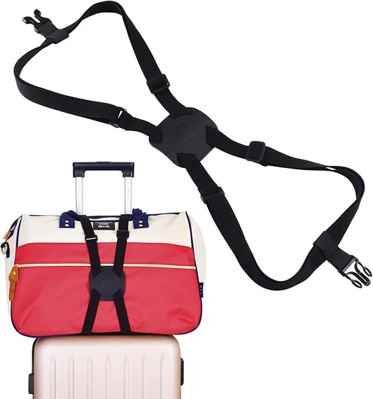 VVILL Bag Bungee, Luggage Straps Suitcase Adjustable Belt - Lightweight and Durable Travel Bag Accessories