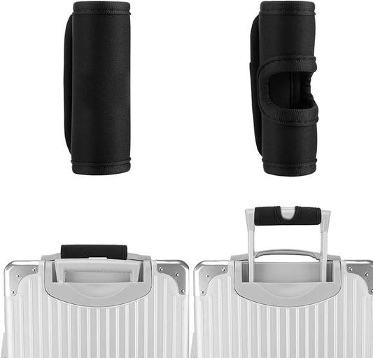 2 Pcs Luggage Handle Wraps Soft Suitcase Handle Wraps Luggage Identifiers Luggage Handle Covers Luggage Markers Luggage Handle Grips Wraps for Travel Suitcase Trolley Case