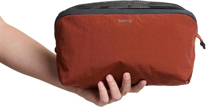 Bellroy Packing Cube 4L (Organizer Packing Pouch with Internal Zip Pocket and Durable, Lightweight Design) - Clay