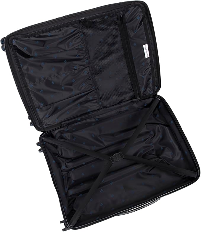 It Luggage Precursor Titan 21" Hardside Carry On 8 Wheel Expandable Spinner, Majolica Blue