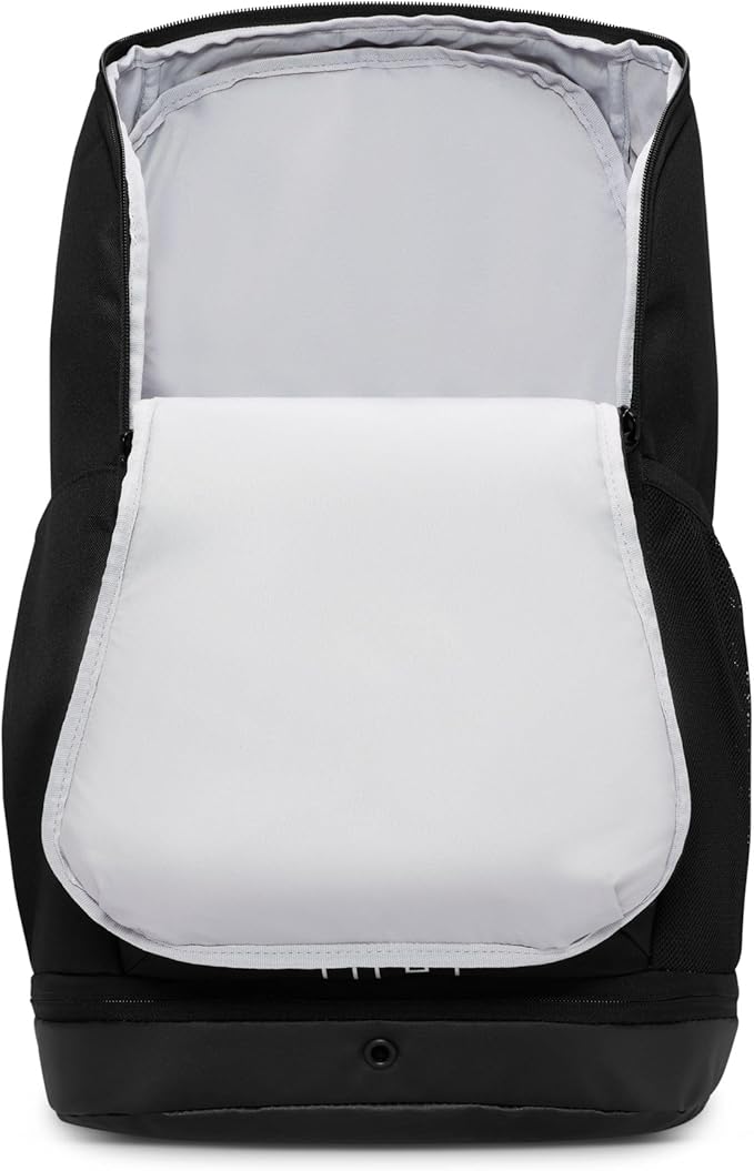 Nike, Unisex, Varsity Elite Backpack (32L), Black/Black/Metallic Silver, One Size