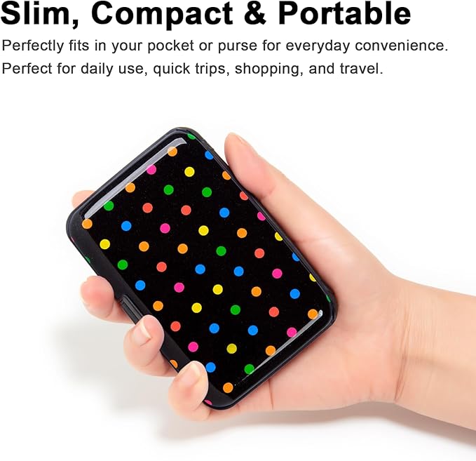 Credit Card Holder Small RFID Blocking Wallet Business Metal Slim Mini Aluminum Hard Case for Women Men