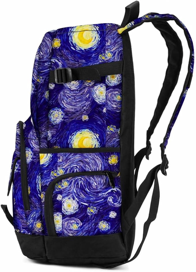 rickyh style School Backpack Travel Bag for Men & Women Lightweight College Back Pack with Laptop Compartmen