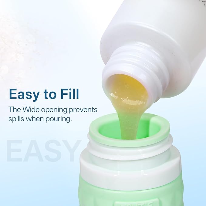 Travel Bottles for Toiletries, TSA Approved Travel Size Containers, Leak Proof Silicone Shampoo Bottles, Small Toiletry Containers with Clear Bag for Shampoo Conditioner Lotion
