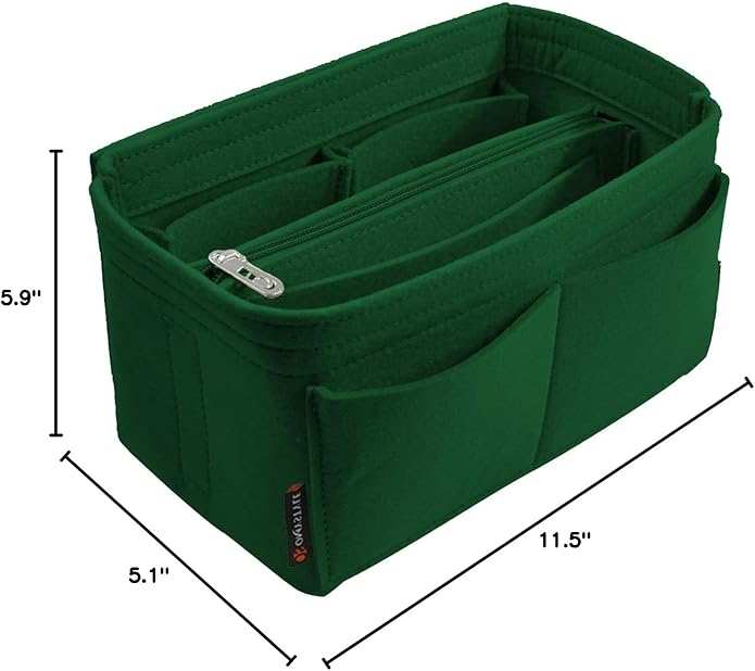 OMYSTYLE Purse Organizer Insert, Felt Tote Bag Organizer Insert with 5 Sizes, Handbag Dividers for Inside Purse, Compatible with Longchamp, Neverful, Speedy and More