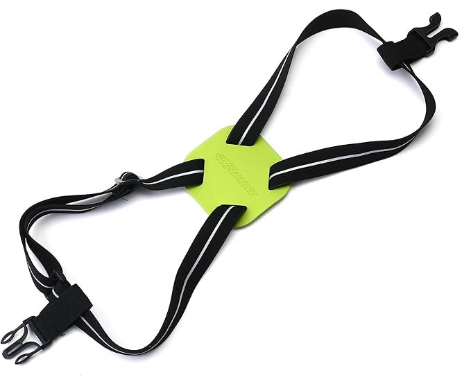Luggage Straps Bag Bungee, Luggage Straps Suitcase Adjustable Belt, Add a Bag Easy to Travel Suitcase Elastic Strap Belt with Reflective Material (Green)