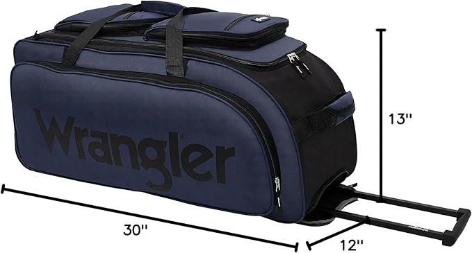 Wrangler Wesley Rolling Duffel Bag
