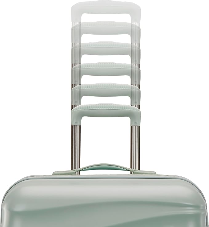 American Tourister Cascade Hardside Luggage with Spinner Wheels, 2PC SET 20/24, Sage Green